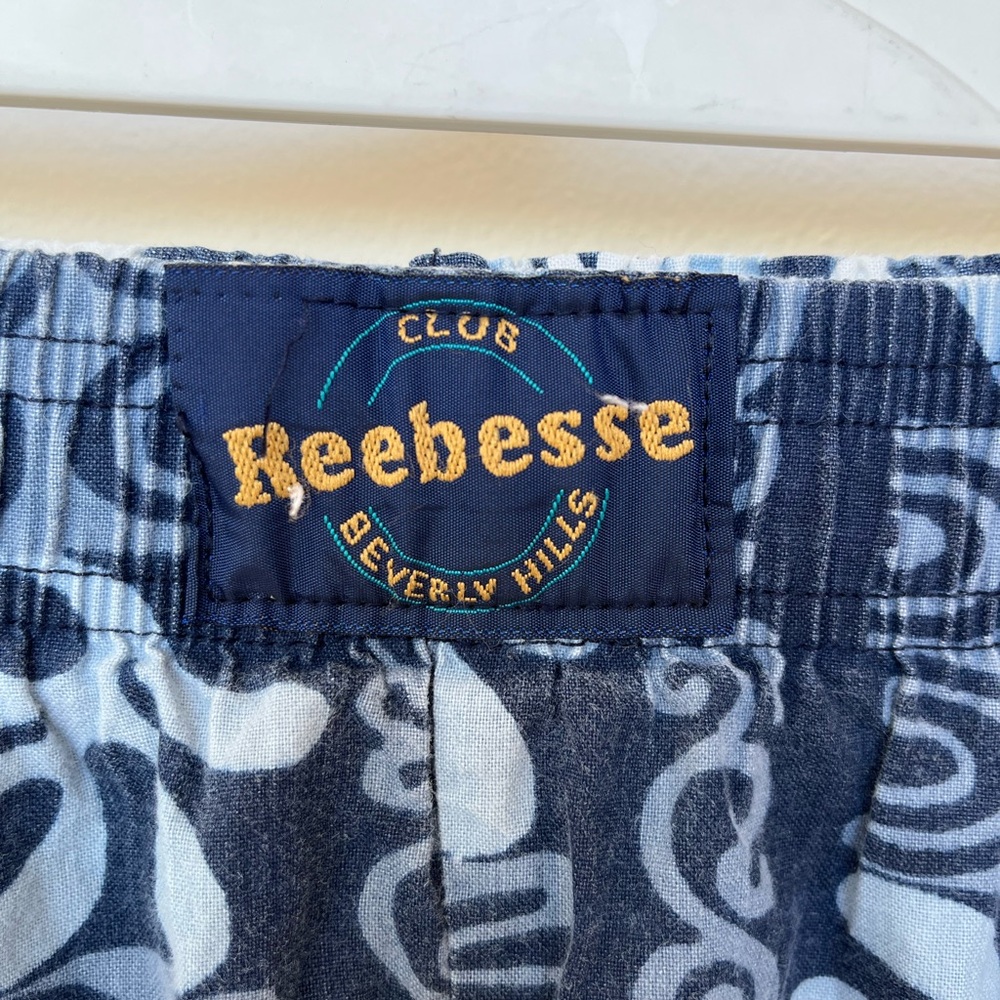 Vintage 80s Reebesse Parachute Pants Mens Large Baggy Gym Workout